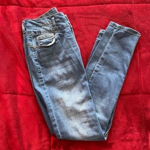 Wax Jean Skinny Jeans